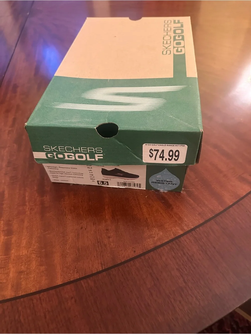 Skechers GoGolf Blue and White Golf Shoes